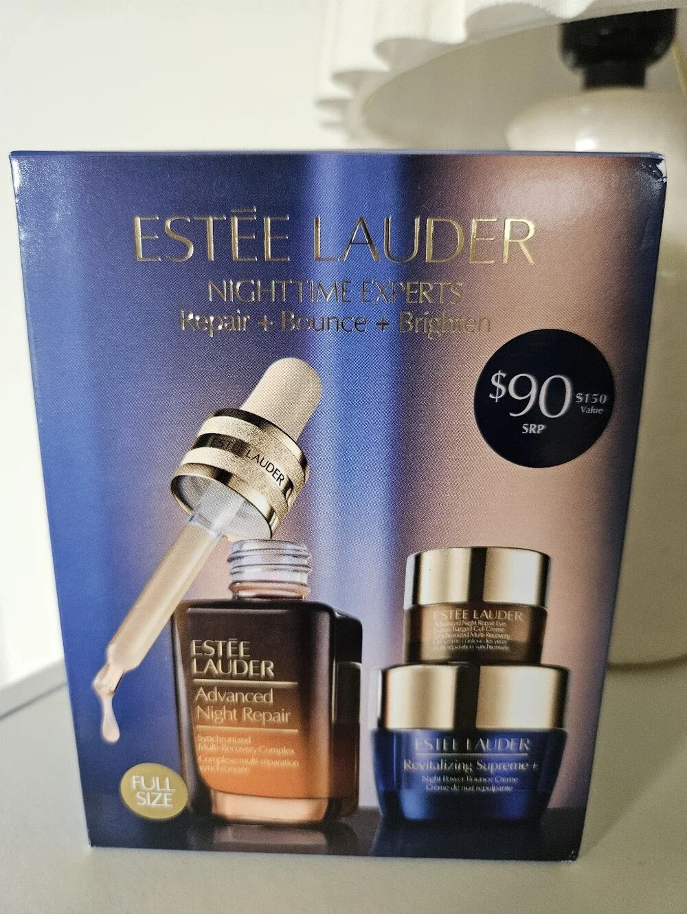 Estée Lauder Nighttime Experts Repair + Bounce + Brighten Box Set